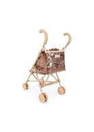 Konges Slojd Sparkly Doll Stroller - Cherry Sequin