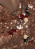 Konges Slojd Sparkly Minnie Doll Pram - Cherry Sequin