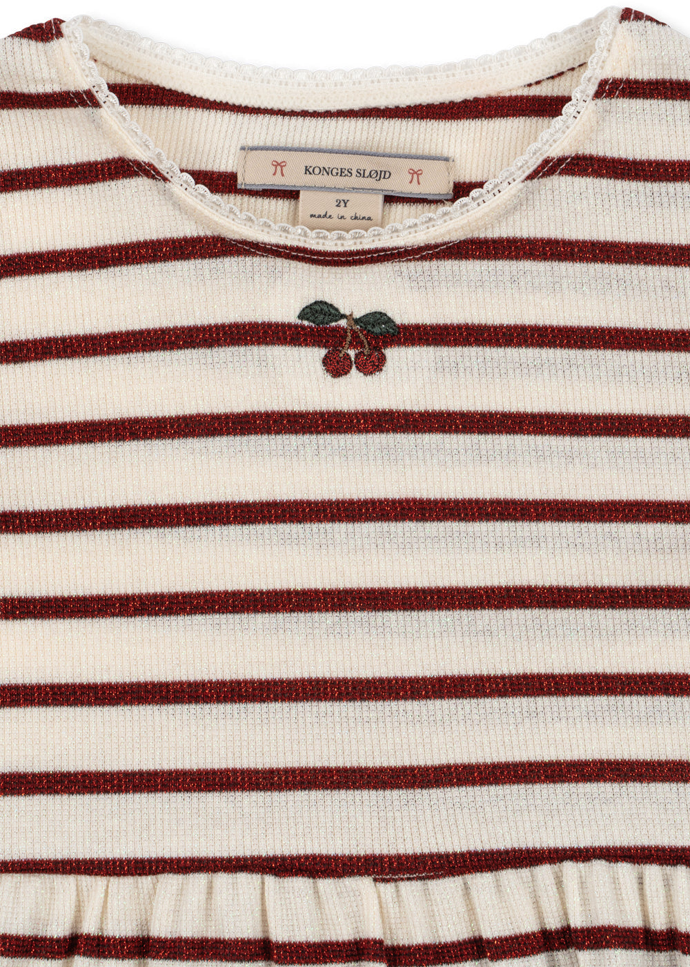 Konges Slojd Roli Stripe Dress OCS - Creamy Stripe
