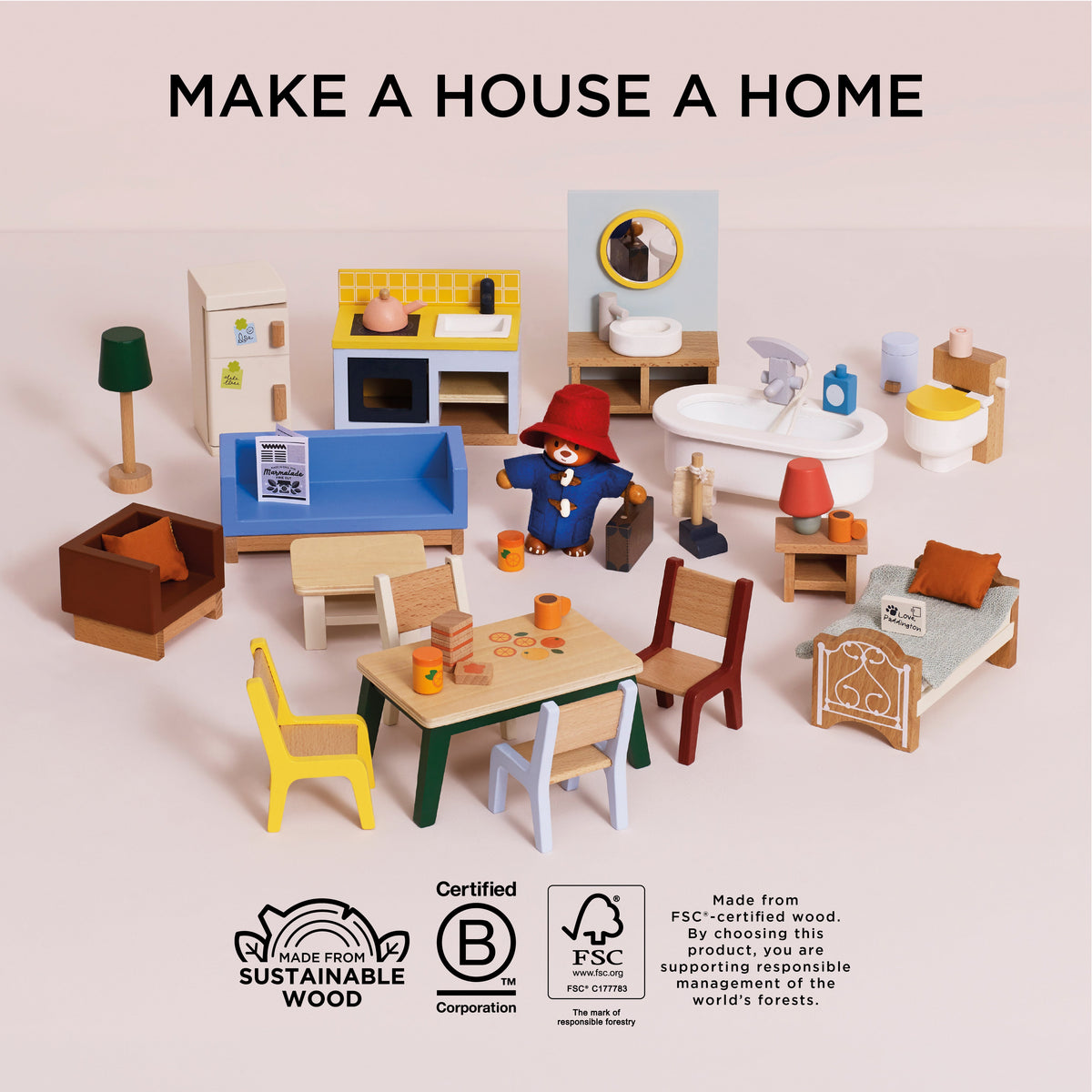 Le Toy Van - Paddington™ Dolls House Furniture - Le Toy Van - littleyoyo.ca