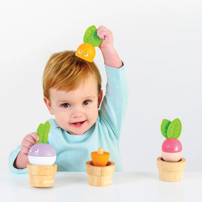 Le Toy Van - Stacking Wooden Veggies