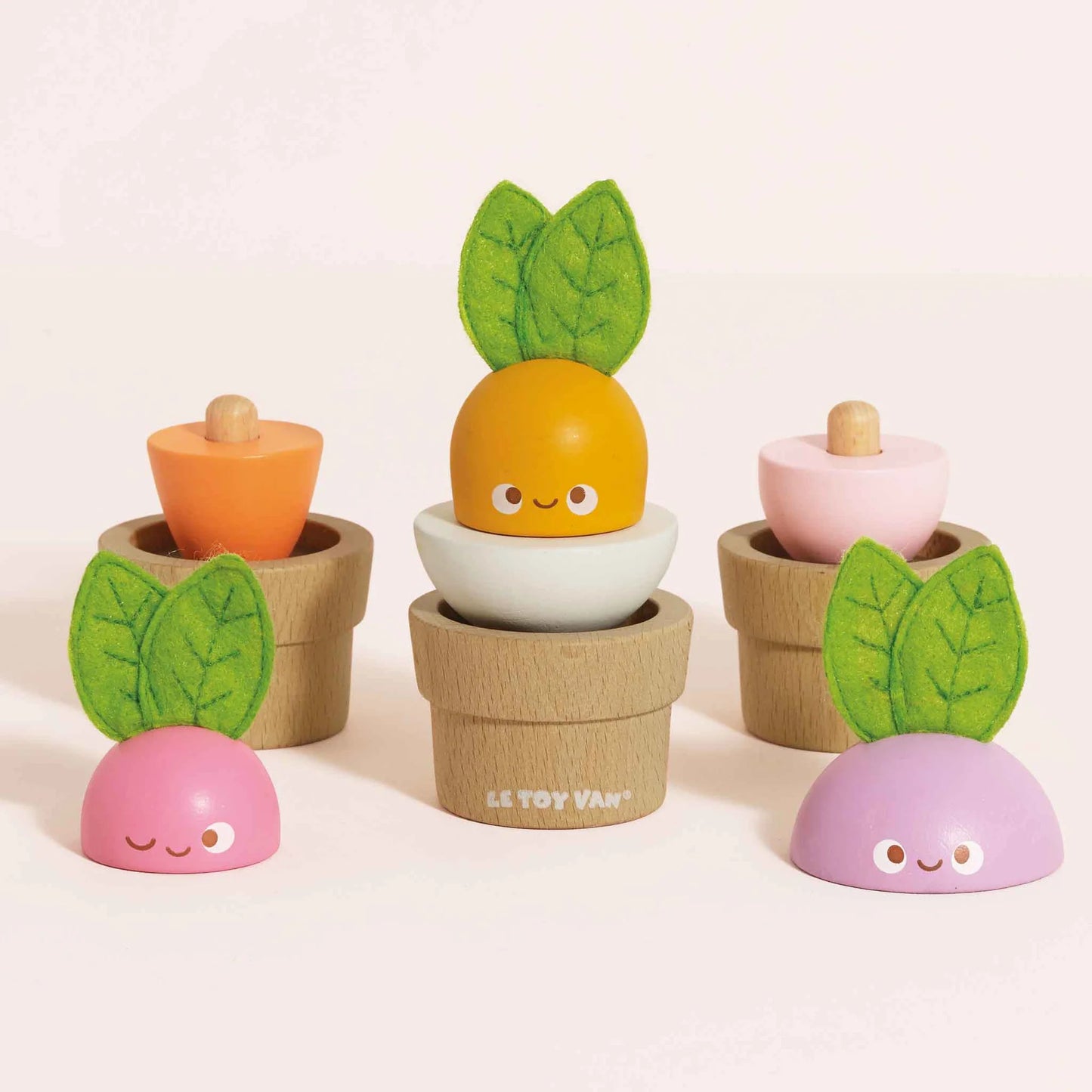 Le Toy Van - Stacking Wooden Veggies