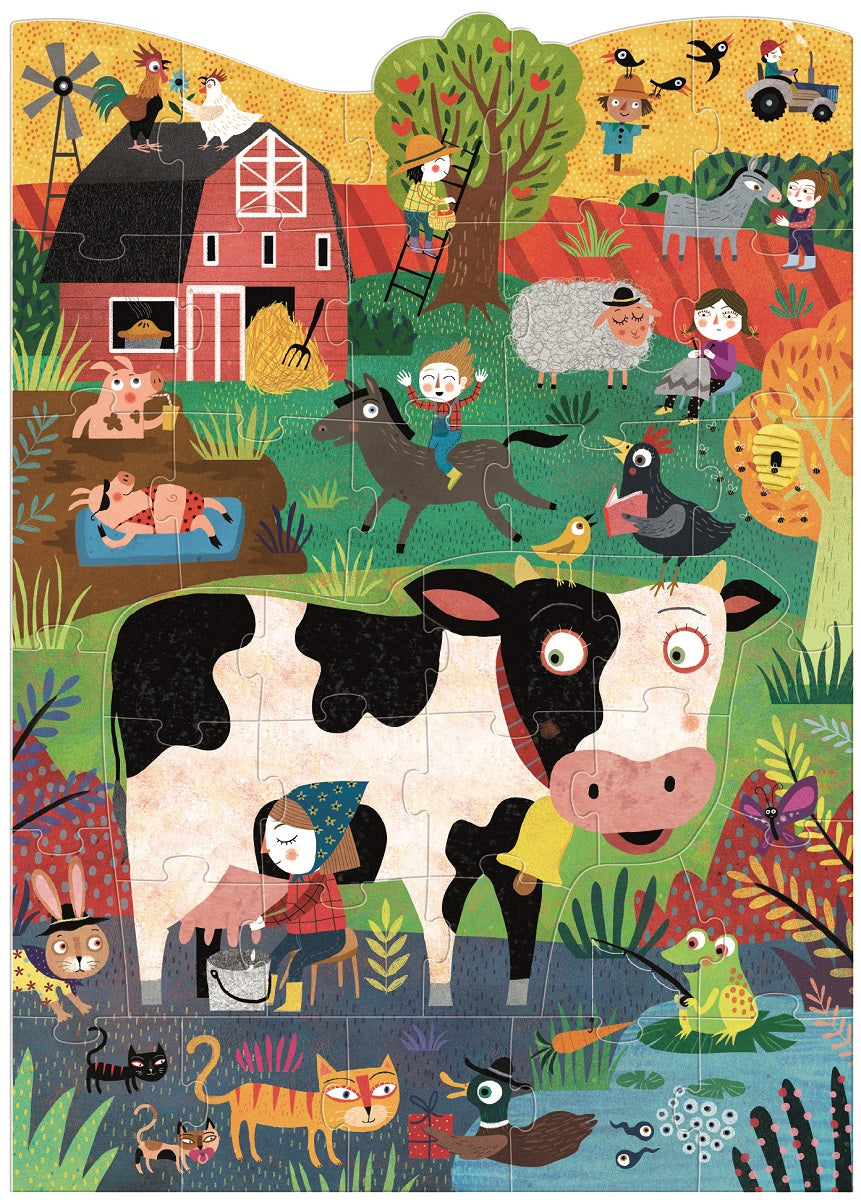 Londji - Moo - Puzzle - Londji - littleyoyo.ca