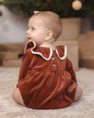 Quincy Mae Wendy Romper Redwood