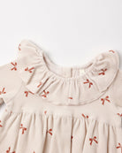 Quincy Mae Wendy Romper Red Bows