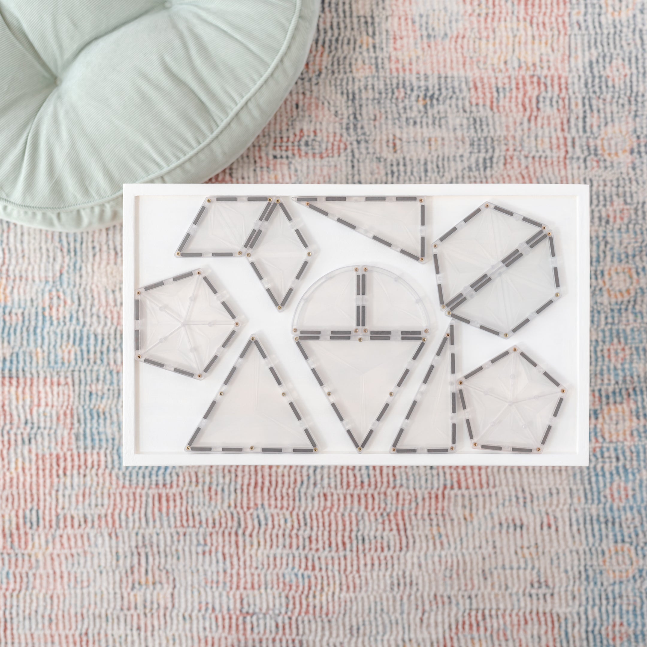 Connetix - Clear Shape Expansion Pack - 24 Piece Magnetic Tiles - Connetix - littleyoyo.ca