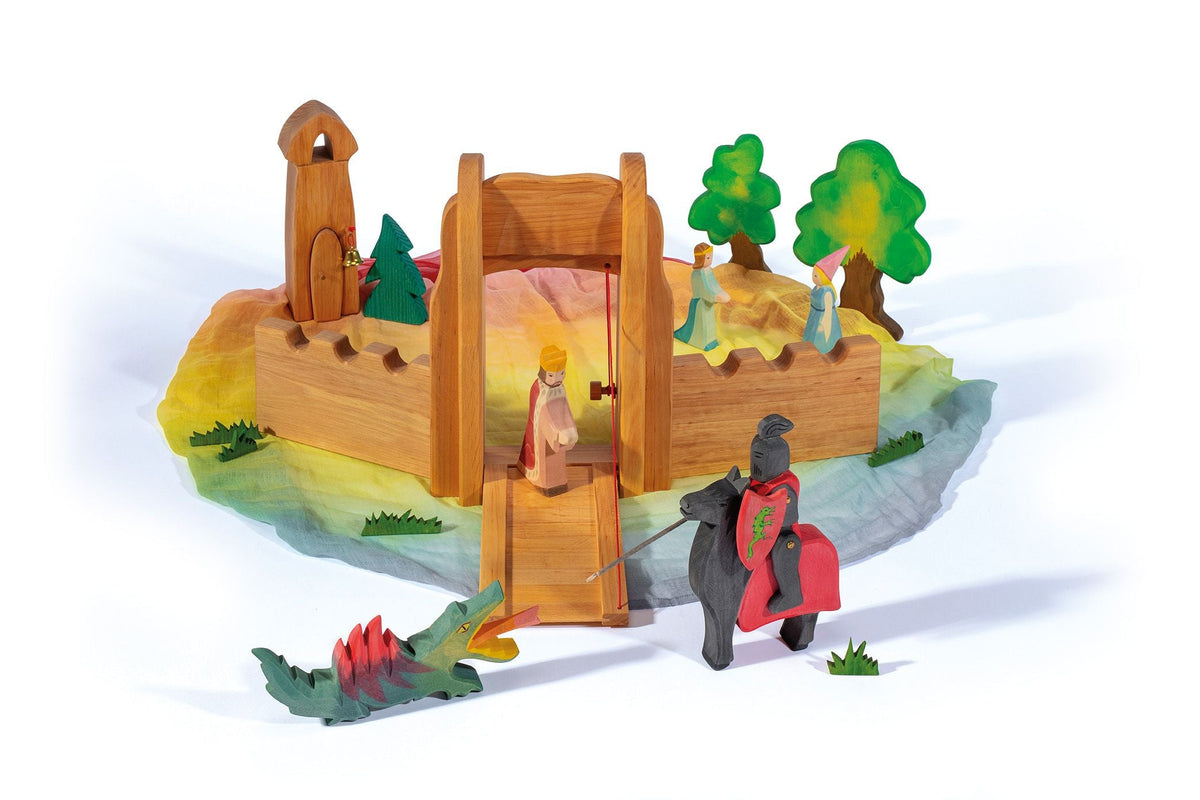 Ostheimer Dragon castle scene