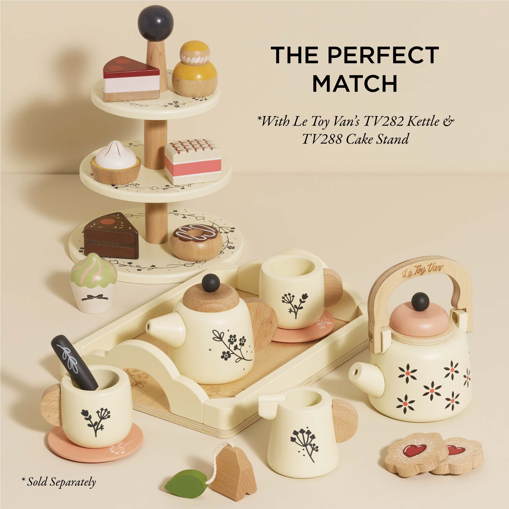 Le Toy Van - Three Tier Cake Stand - Le Toy Van - littleyoyo.ca