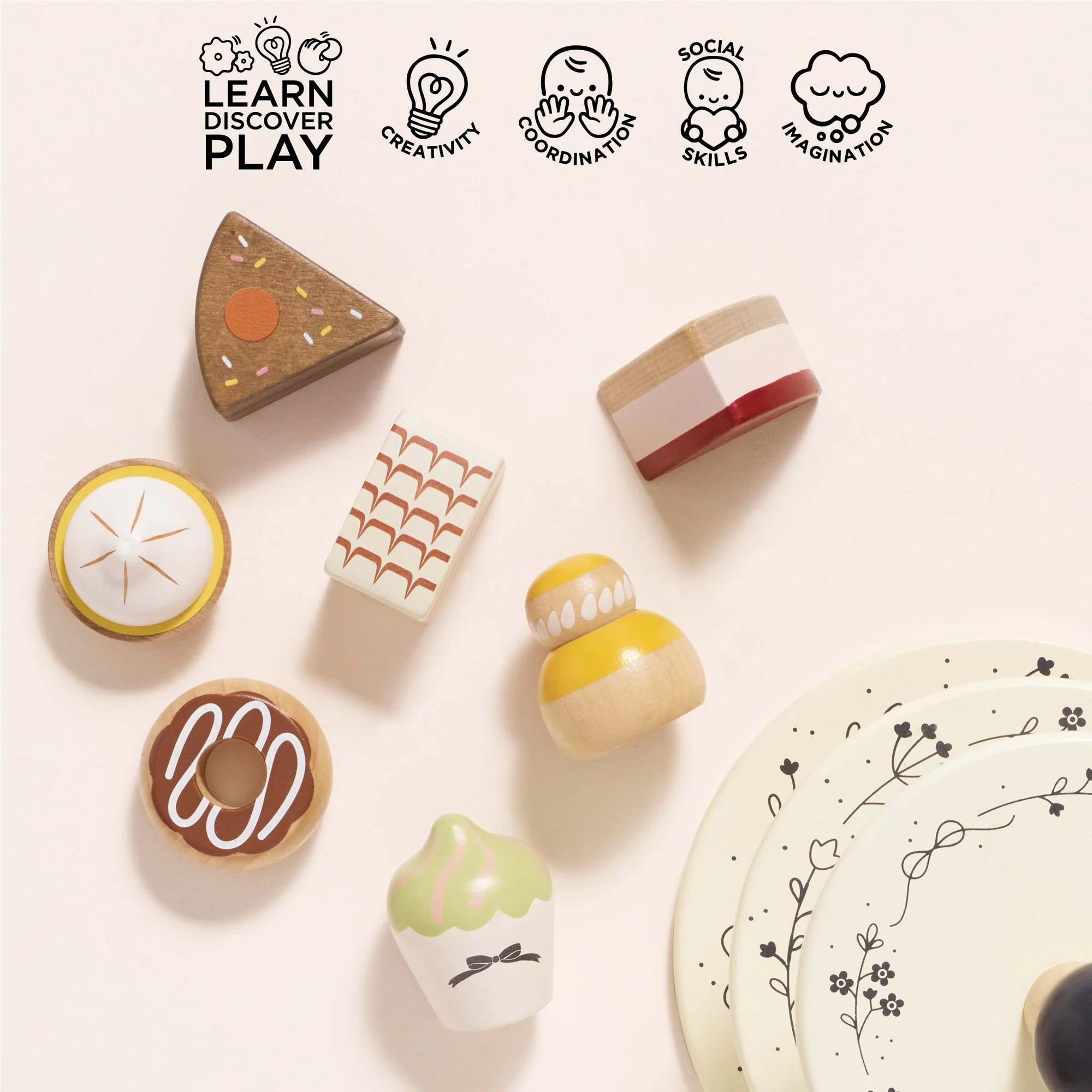 Le Toy Van - Three Tier Cake Stand - Le Toy Van - littleyoyo.ca