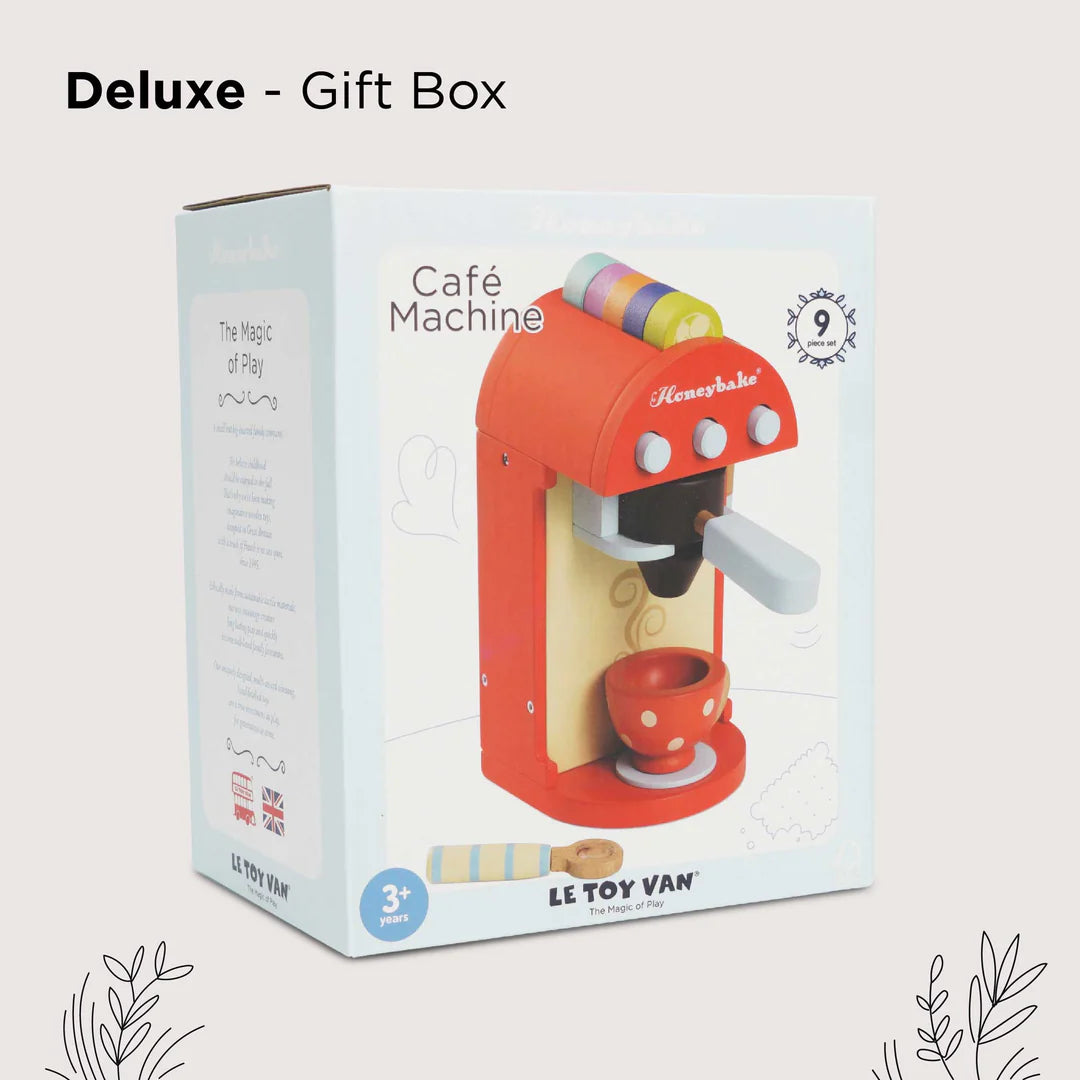 Le Toy Van - Wooden Toy Coffee Machine & Pods - Le Toy Van - littleyoyo.ca