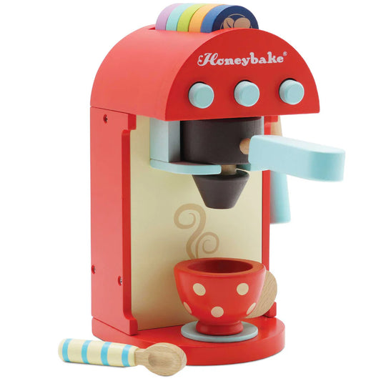 Le Toy Van - Wooden Toy Coffee Machine & Pods