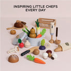 Le Toy Van - Soup & Utensil Wooden Toy Set - Le Toy Van - littleyoyo.ca