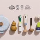 Le Toy Van - Soup & Utensil Wooden Toy Set - Le Toy Van - littleyoyo.ca