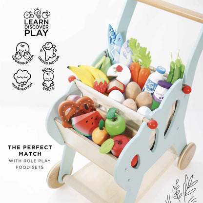 Le Toy Van - Shopping Grocery Trolley & Bag