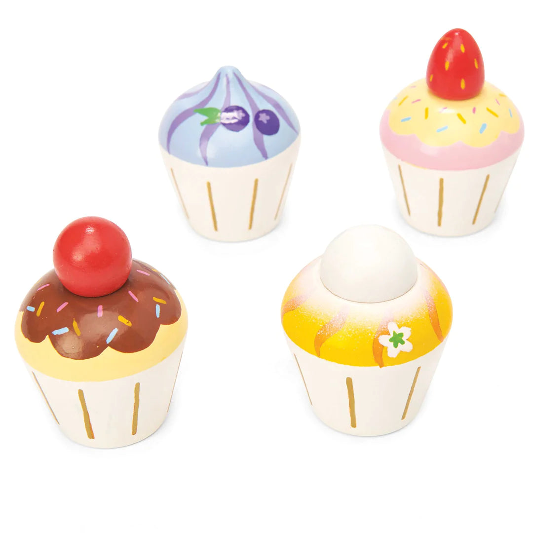 Le Toy Van - Wooden Cupcake Play Food Set