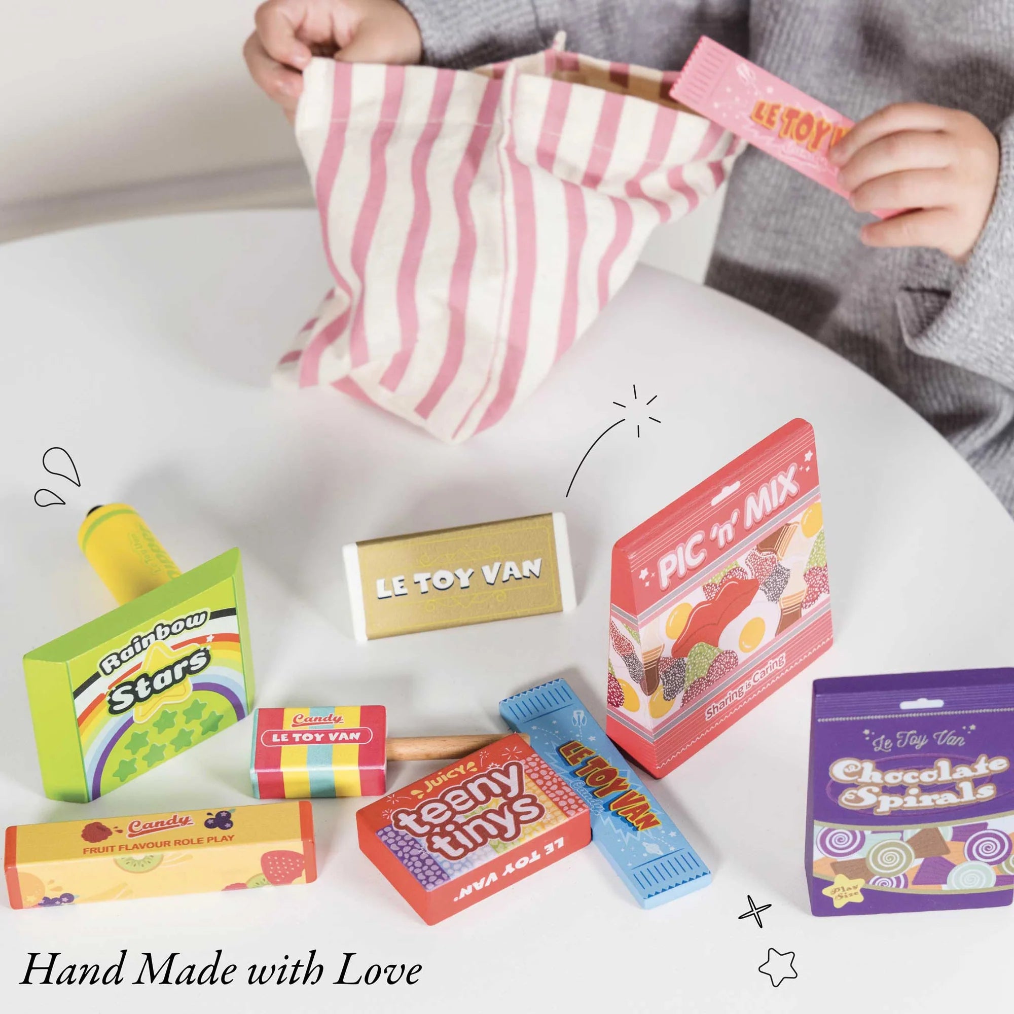 Le Toy Van - Retro Sweets and Candy Roleplay Set - Le Toy Van - littleyoyo.ca