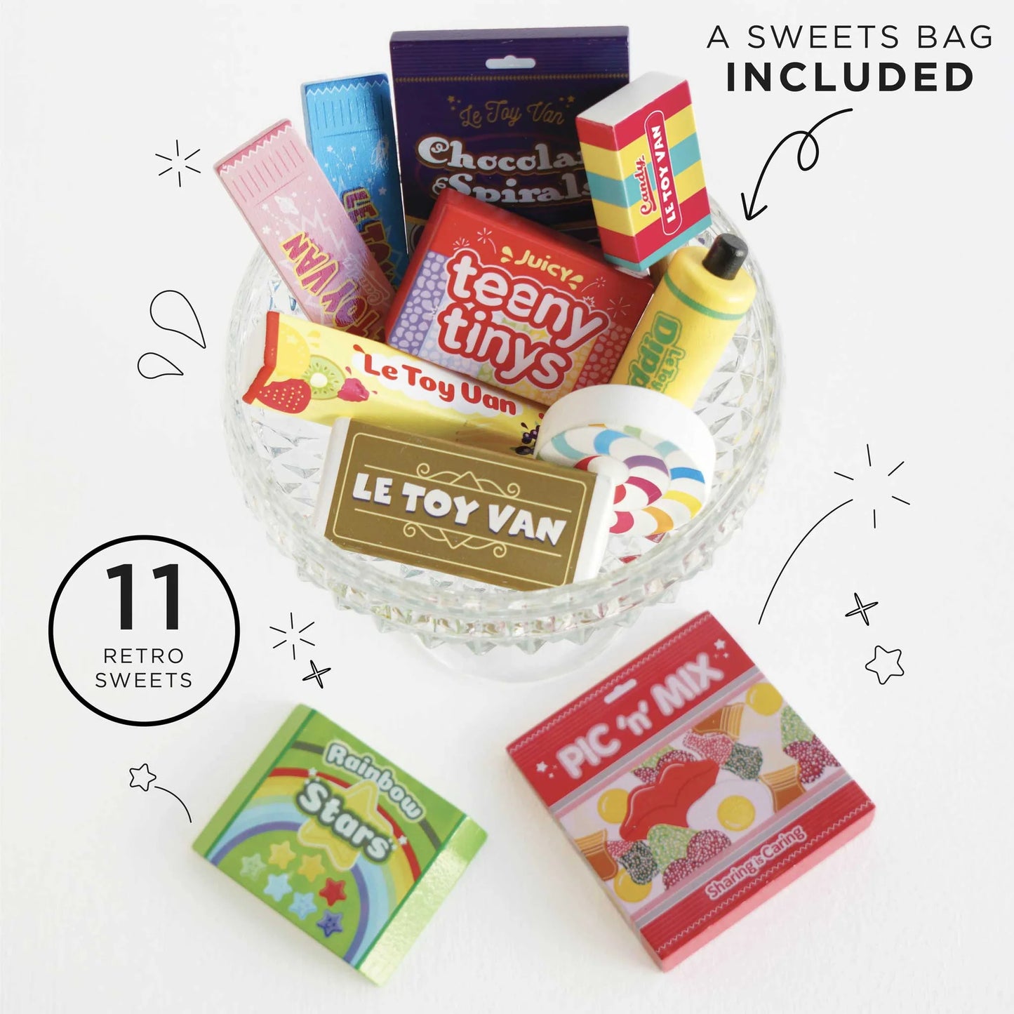 Le Toy Van - Retro Sweets and Candy Roleplay Set