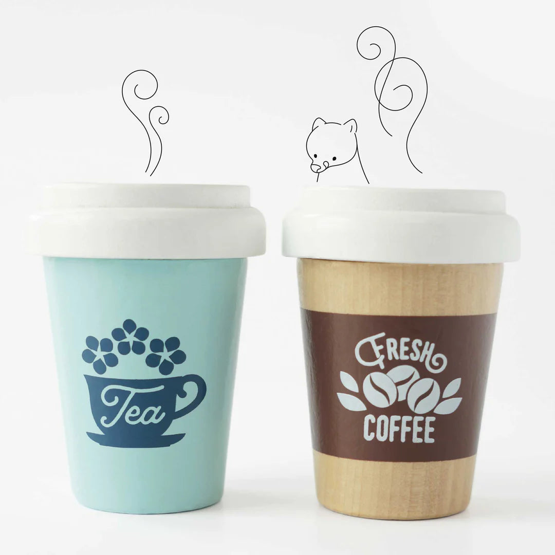 Le Toy Van - Tea & Coffee Re-Useable Eco Cups - Le Toy Van - littleyoyo.ca