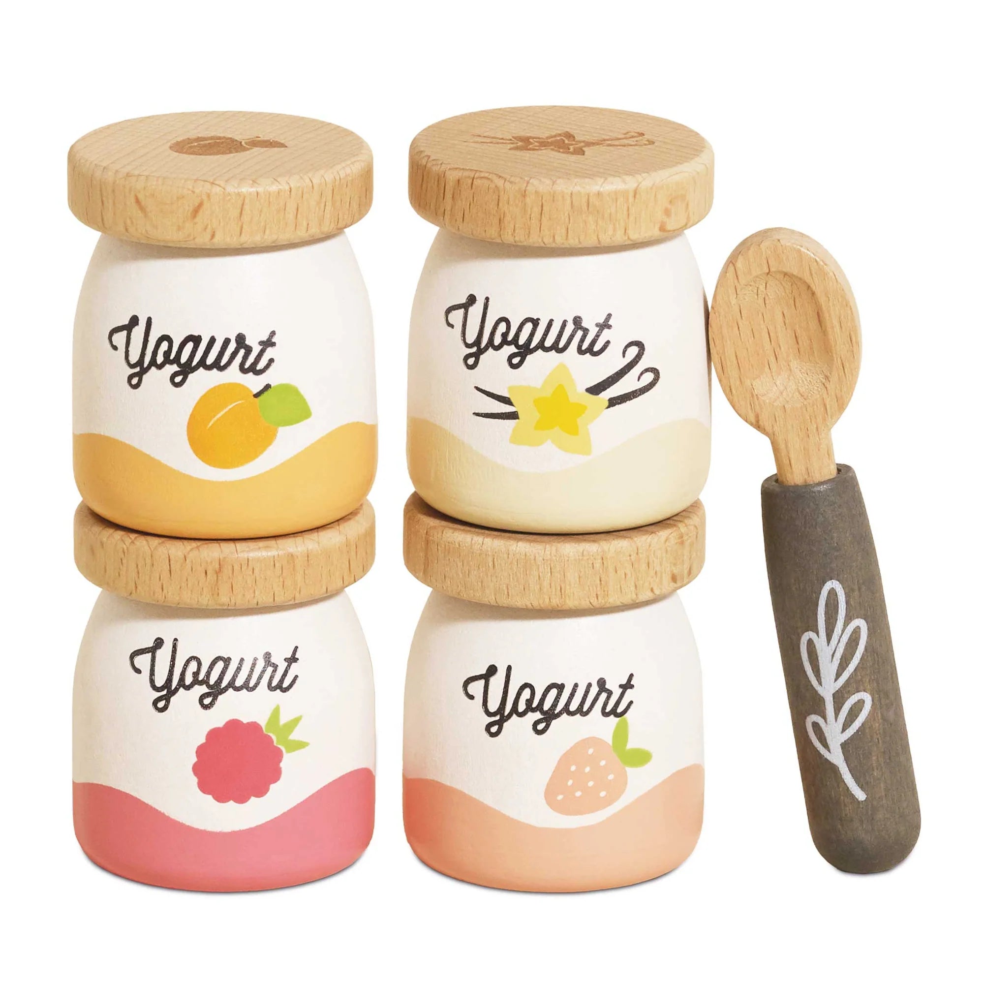 Le Toy Van - Yogurt Play Food Pack - Le Toy Van - littleyoyo.ca