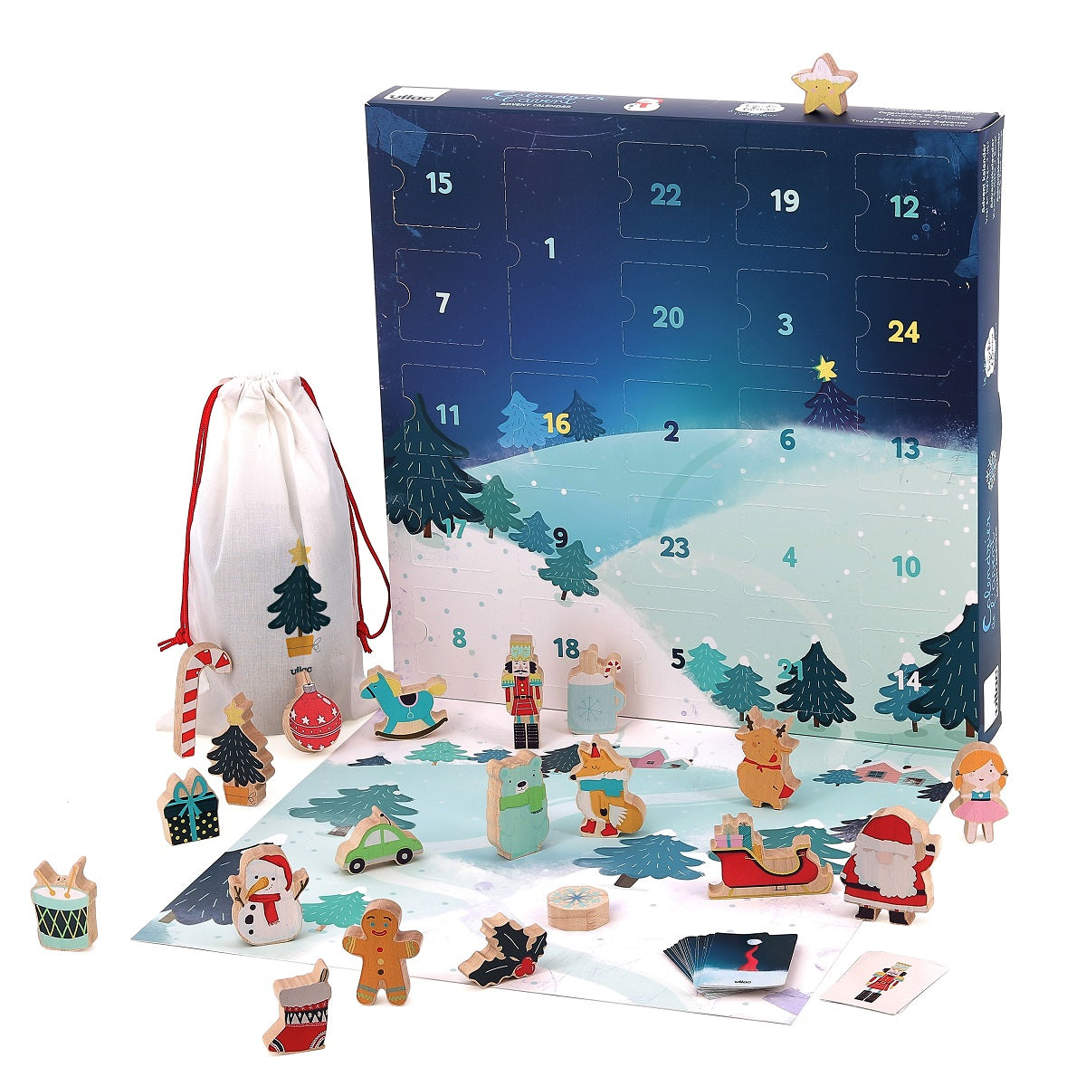 Vilac -Touch and Find Advent Calendar - Vilac - littleyoyo.ca