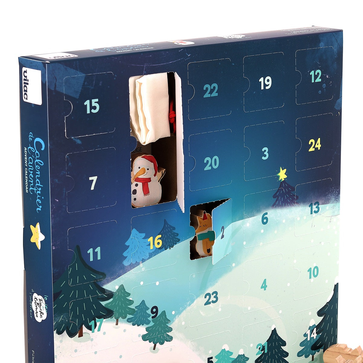 Vilac -Touch and Find Advent Calendar - Vilac - littleyoyo.ca