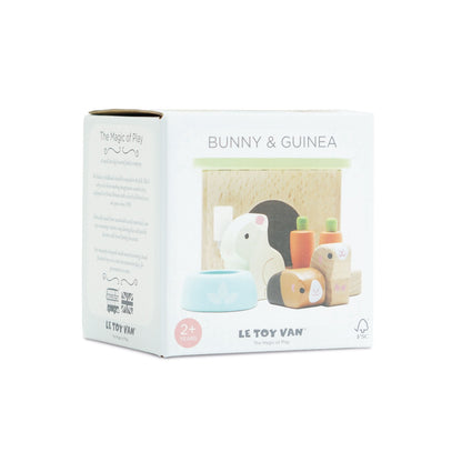 Le Toy Van - Bunny & Guinea Pet Animal Set