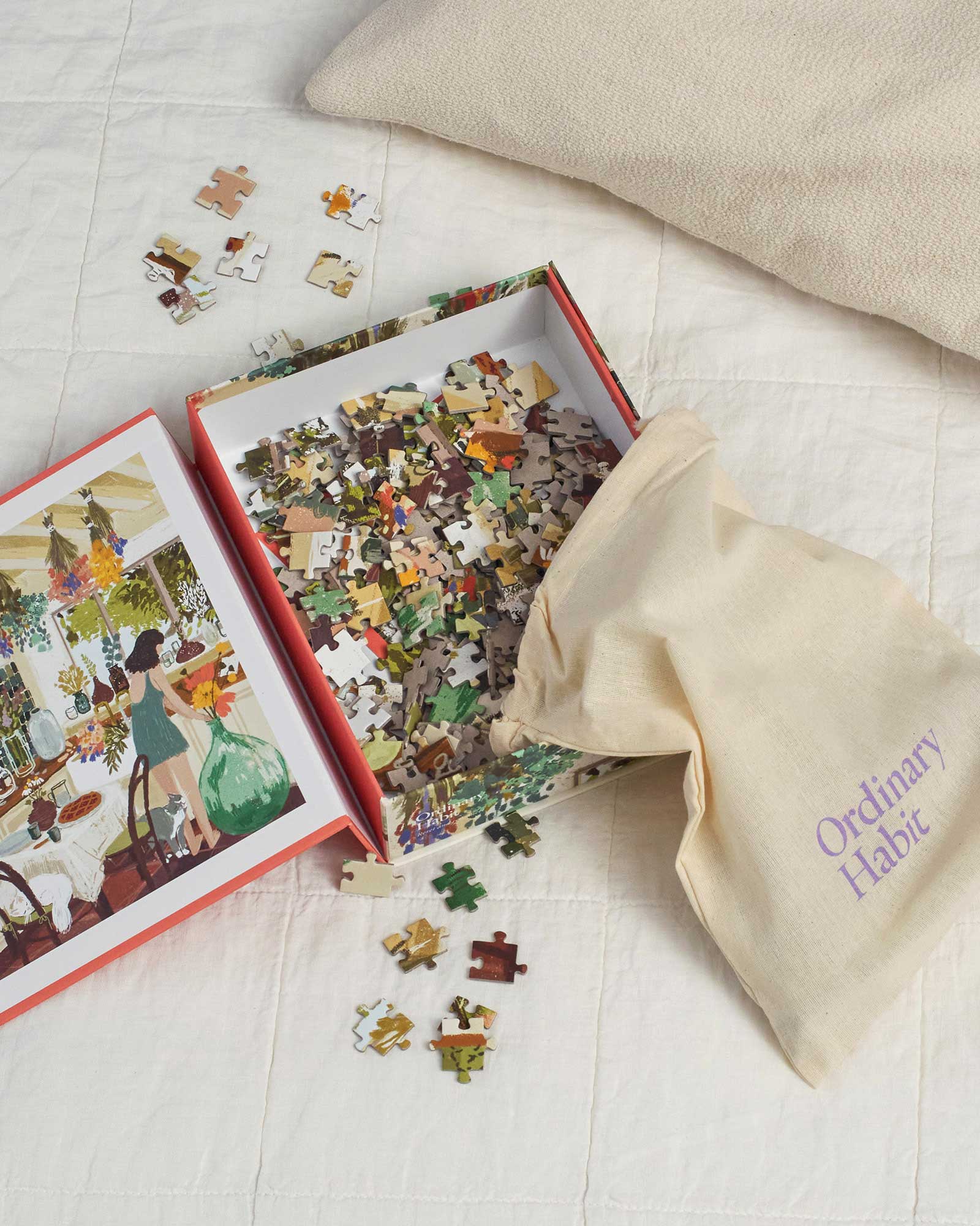 Home Flowering Puzzle- 500 Piece Puzzle - Ordinary Habit - littleyoyo.ca