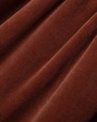 Quincy Mae Velour Baby Dress Redwood