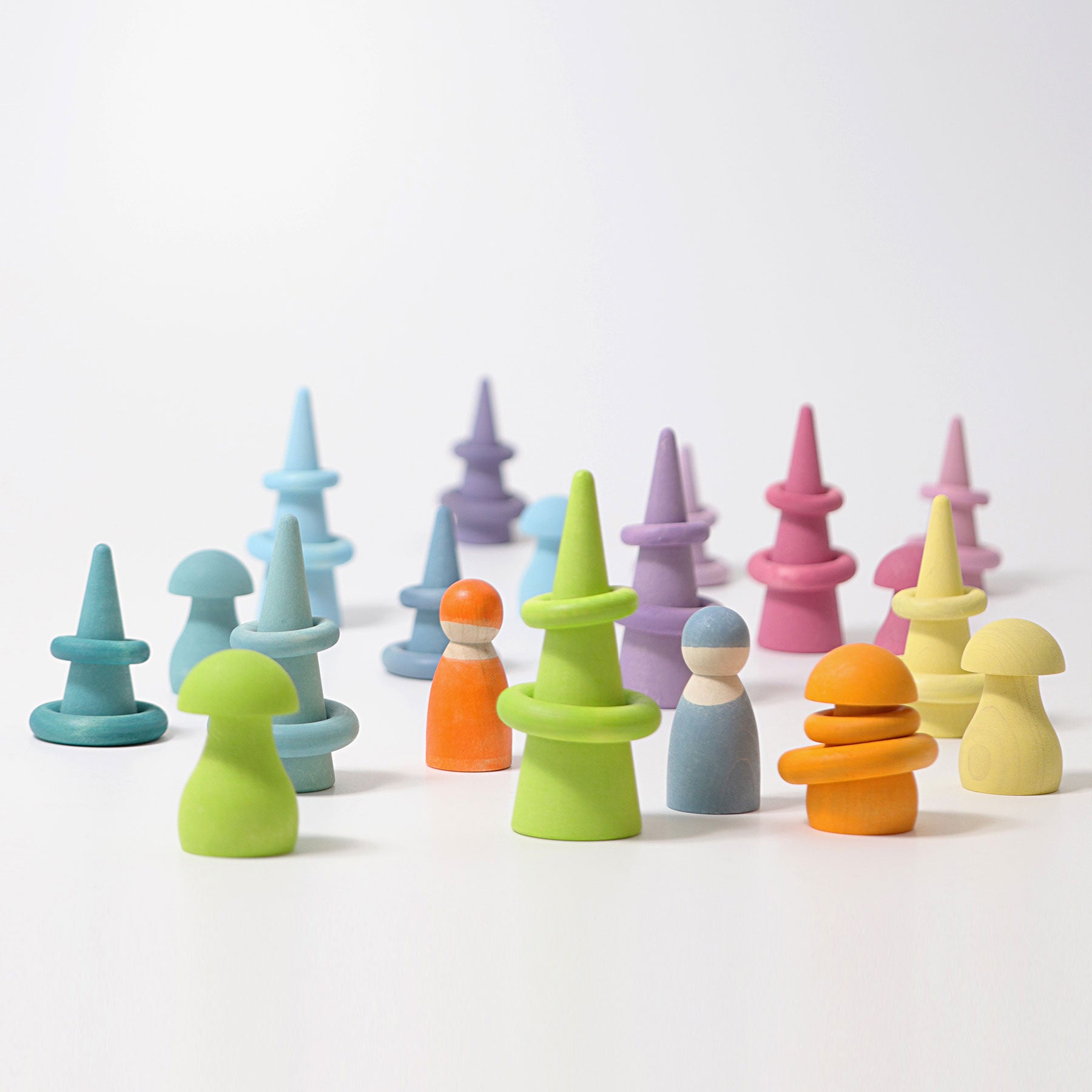 Grimm's - Pastel Rainbow Forest - Grimm's - littleyoyo.ca