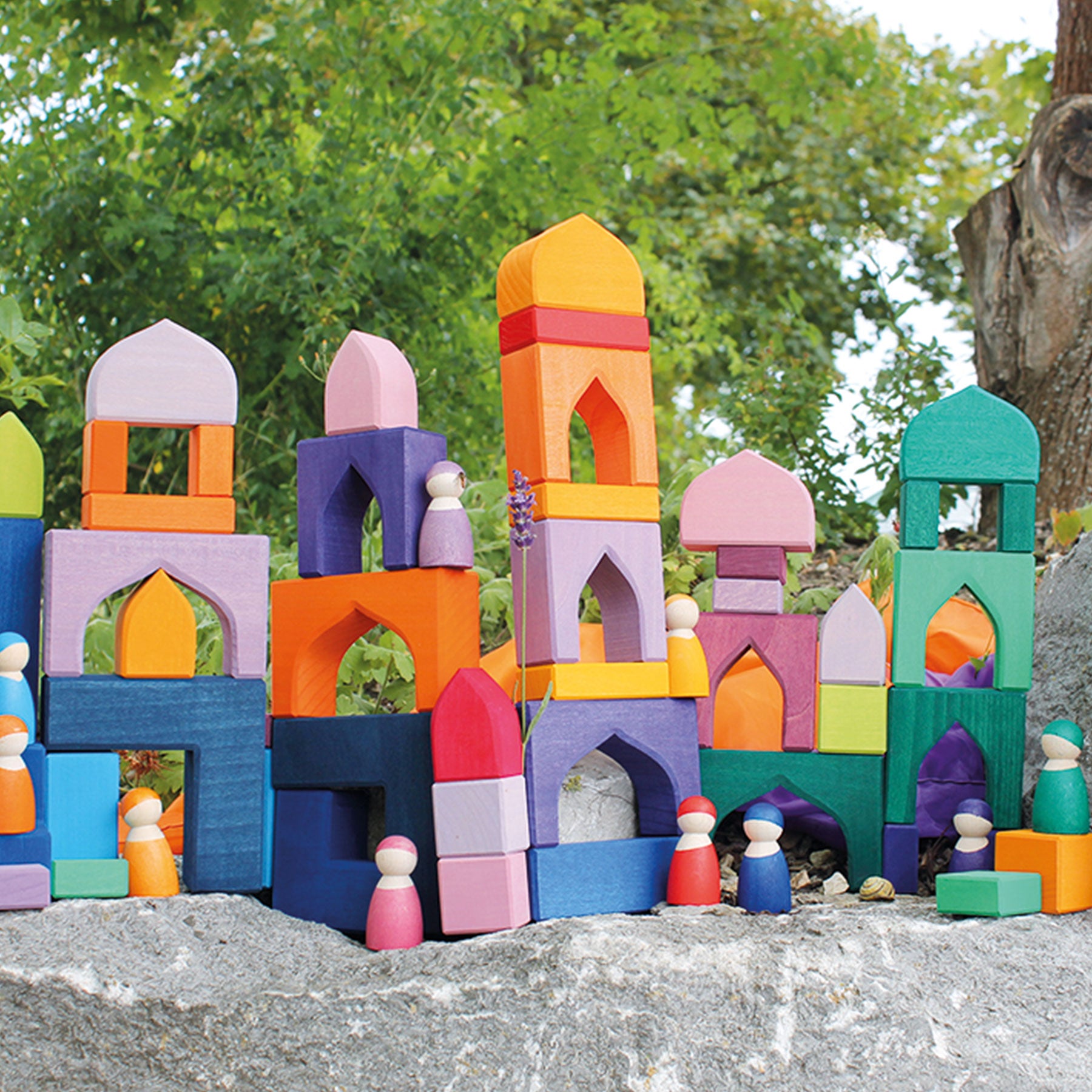 Grimm's - Building Set - 1001 Nights - Grimm's - littleyoyo.ca