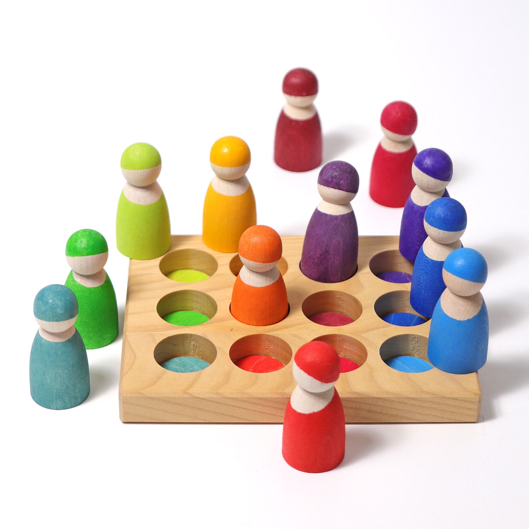 Grimm's - Sorting Board Rainbow - Grimm's - littleyoyo.ca