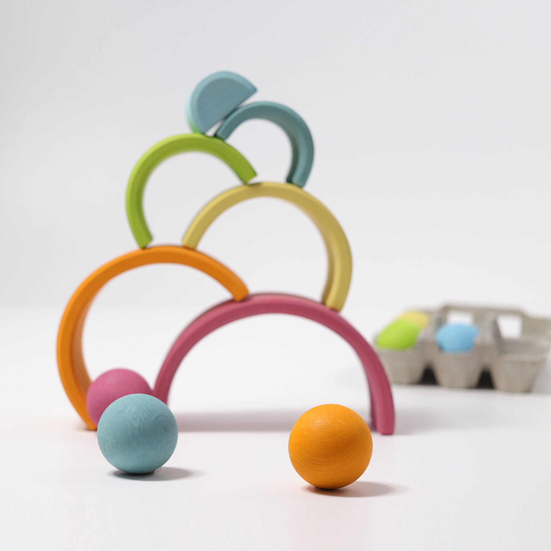 Grimm's - Medium Rainbow - Pastel - Grimm's - littleyoyo.ca