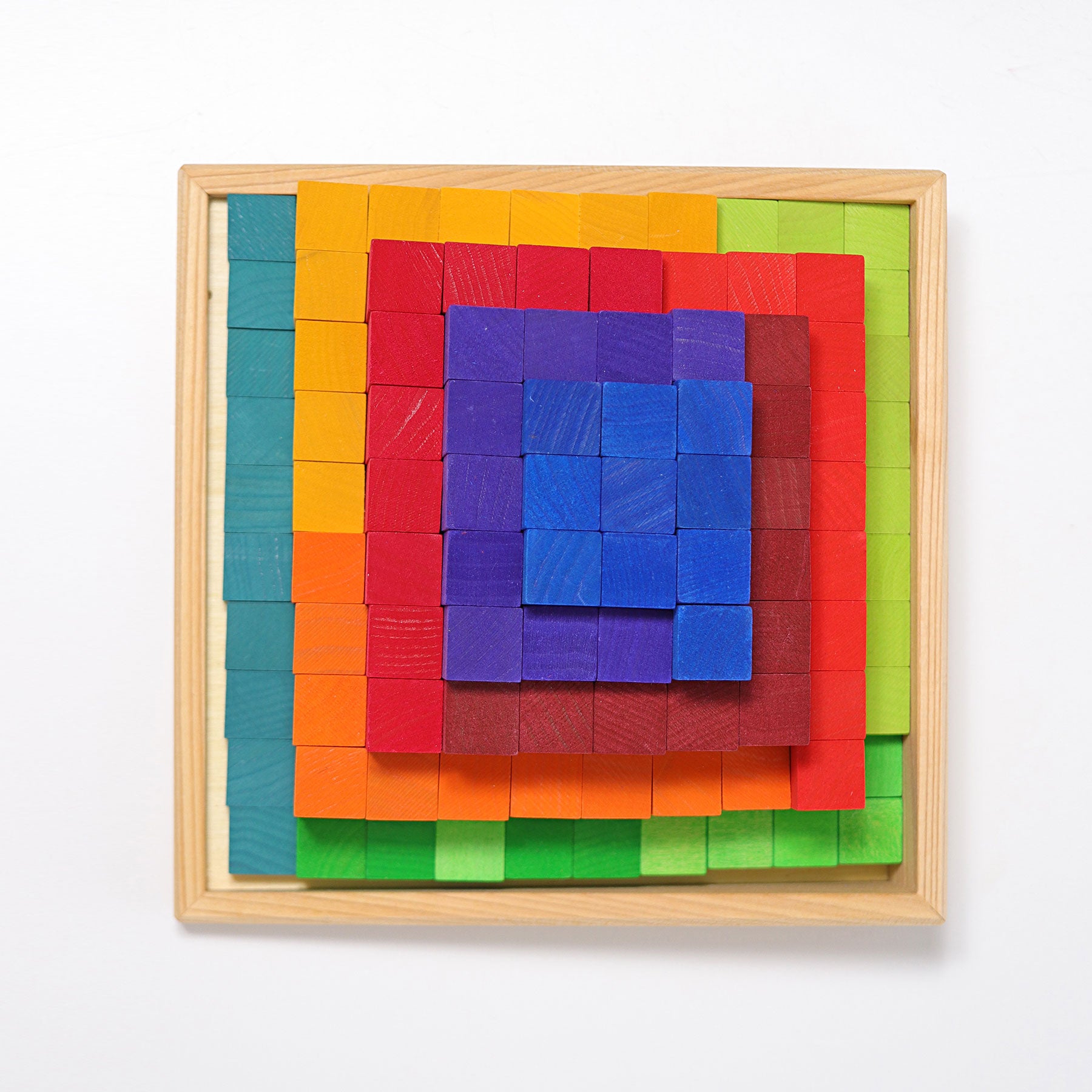 Grimm's - Stepped Counting Blocks - Small - Grimm's - littleyoyo.ca