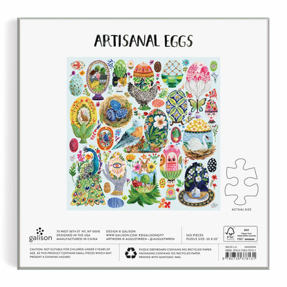 Artisanal Eggs - 500pc Jigsaw Puzzle