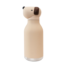 Asobu Beige Dog Bestie Bottle 16 oz - front view