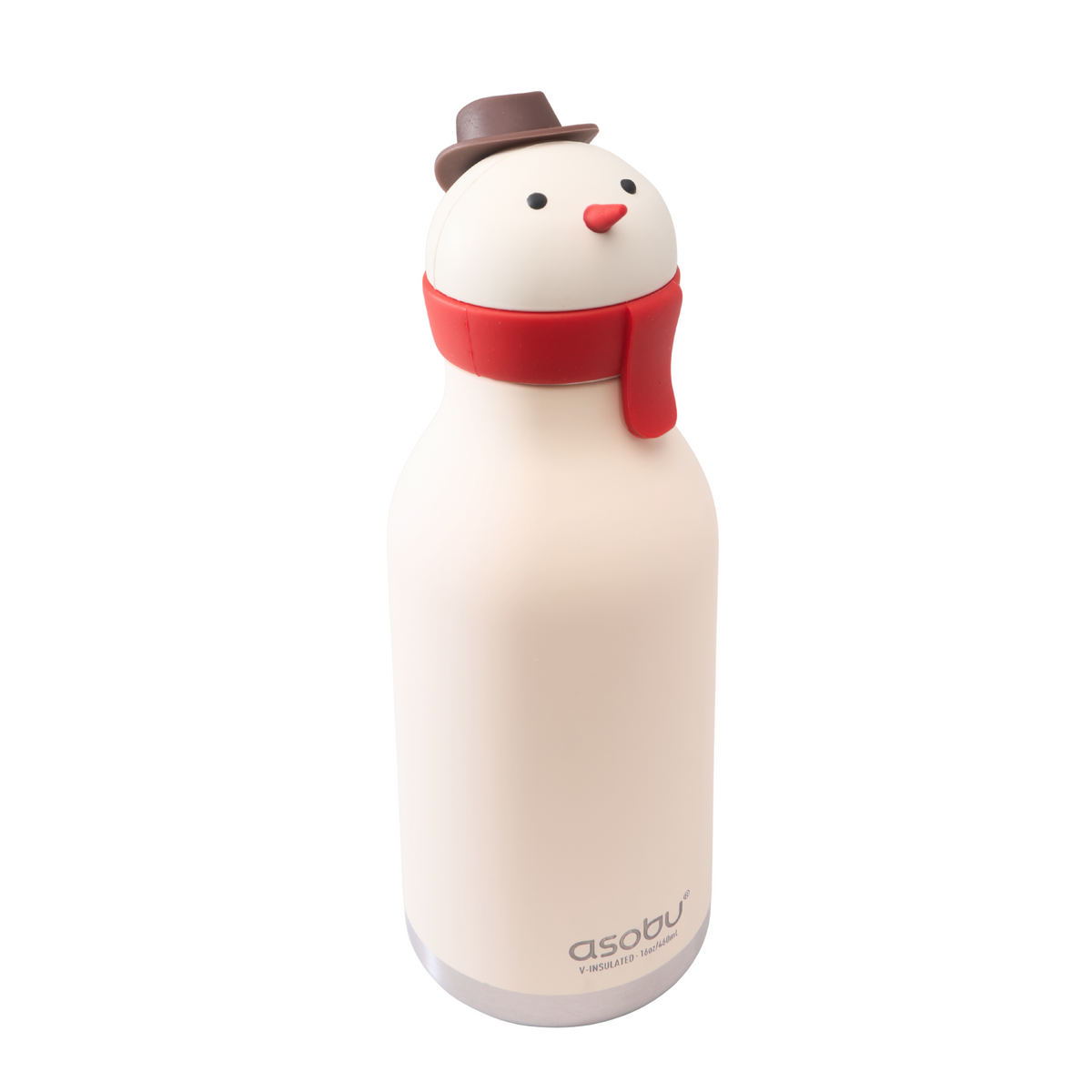 Asobu - Bestie Bottle - Snowman - front view