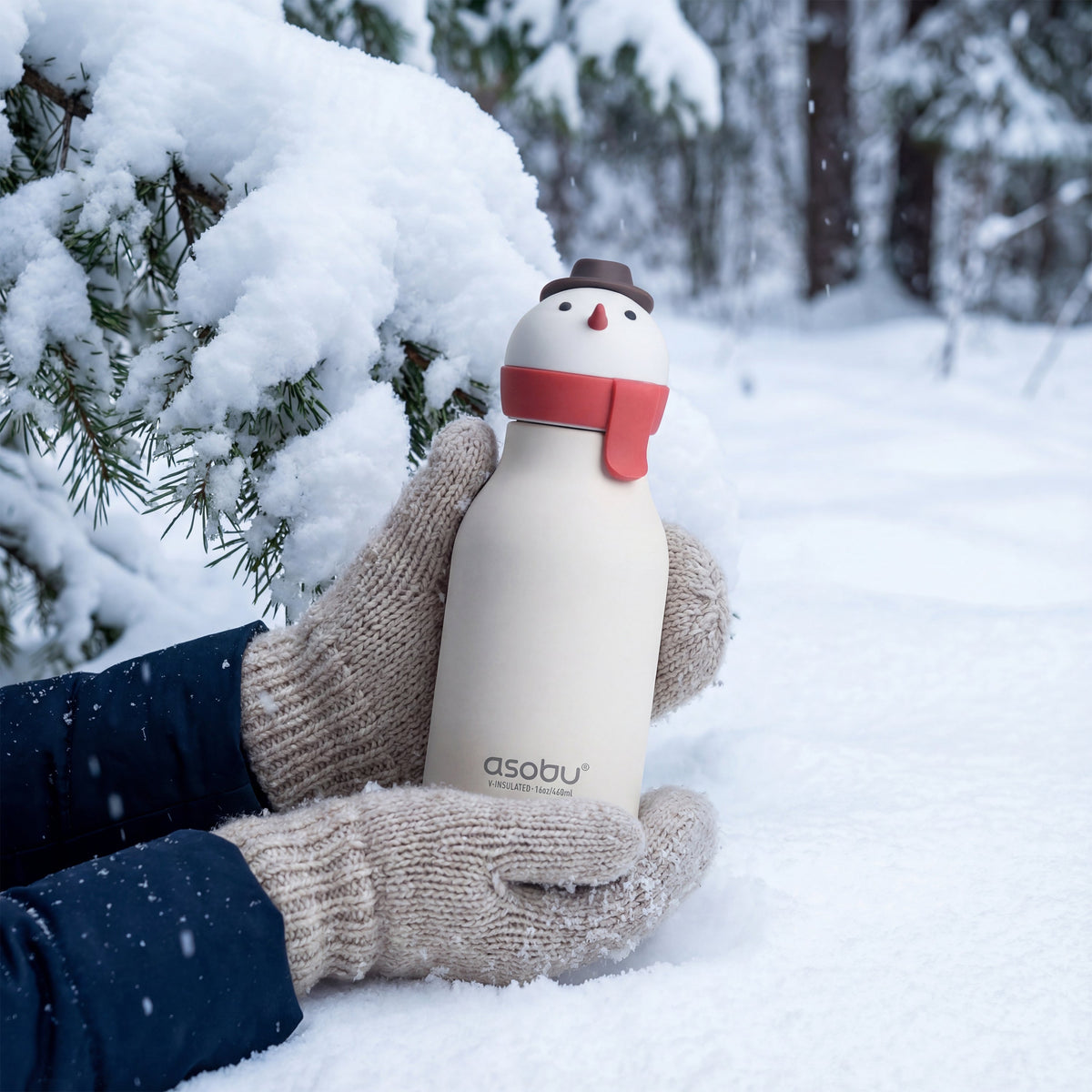 Asobu - Bestie Bottle - Snowman - image 2