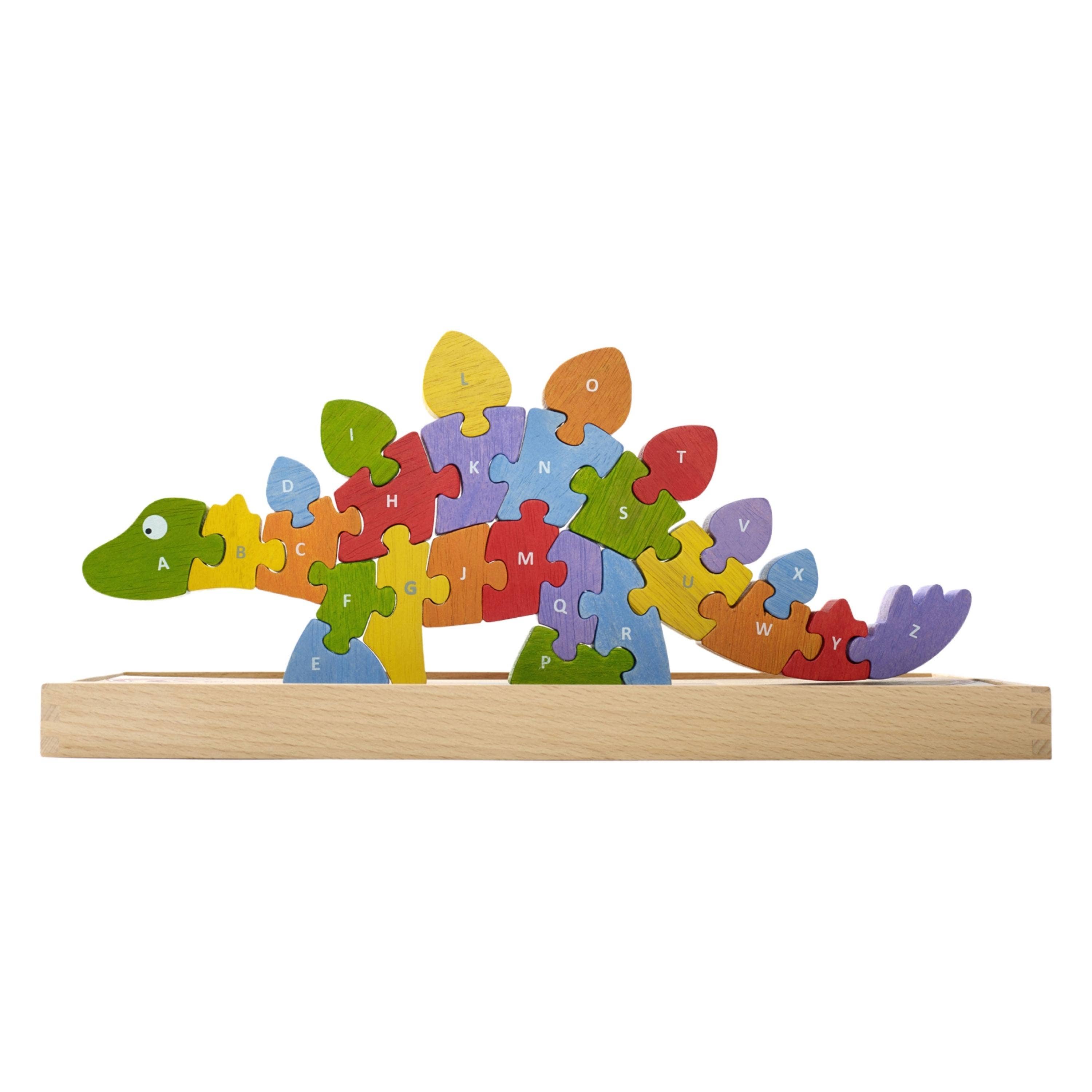 BeginAgain - Dinosaur A to Z Puzzle - BeginAgain - littleyoyo.ca
