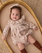 Quincy Mae Velour Bow Headband Red Bows