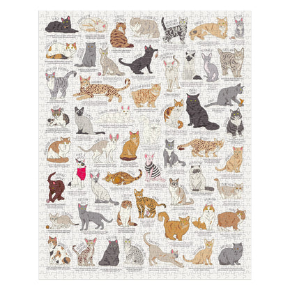Ridley's Games - Cat Lover's - 1000 Piece Jigsaw Puzzle