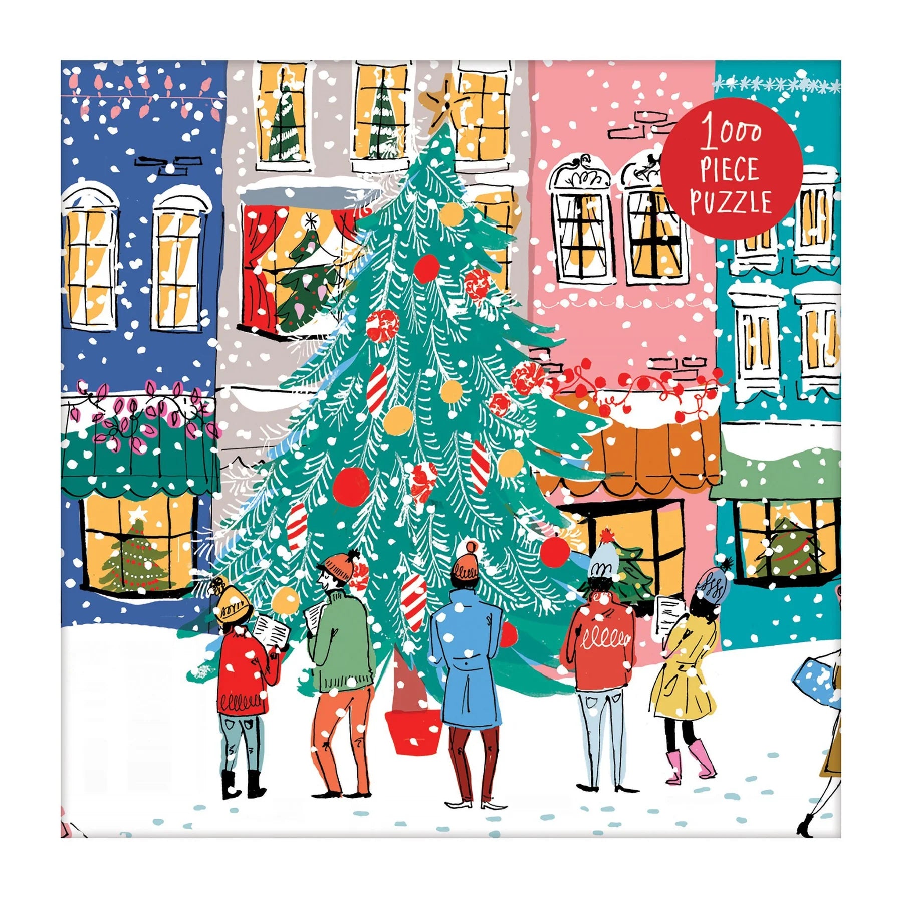 Christmas Carolers - 1000 Piece Jigsaw Puzzle