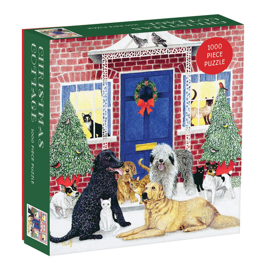 Christmas Cottage - 1000pc Jigsaw Puzzle