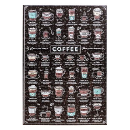 Ridley's Games - Coffee Lover's - 500-Piece Jigsaw Puzzle