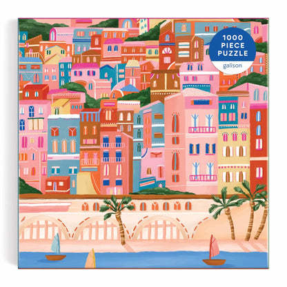 Colors Of The French Riviera - 1000 Piece Jigsaw Puzzle