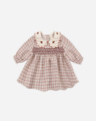 Quincy Mae Callie Dress Christmas Plaid