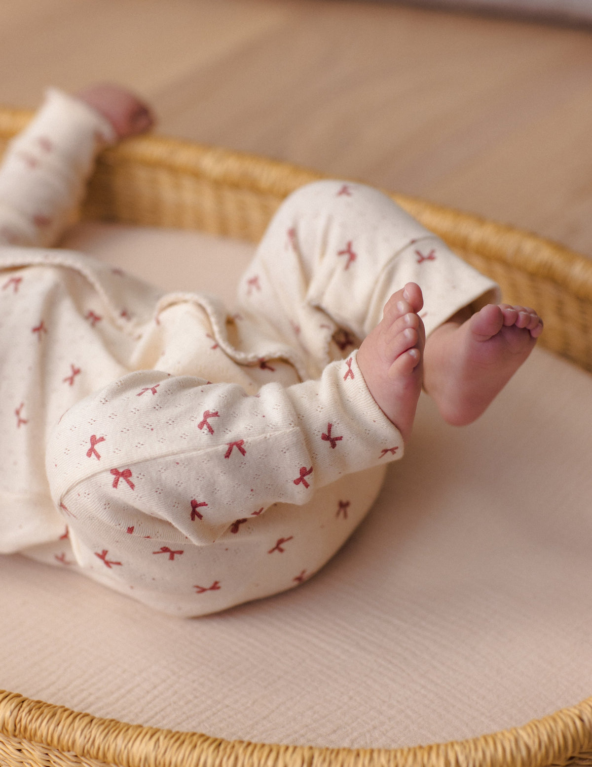 Quincy Mae Long John Red Bows