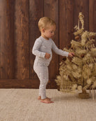 Quincy Mae Bamboo Pajama Set Snowman