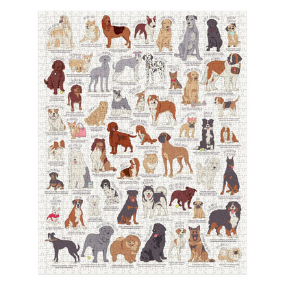 Ridley's Games - Dog Lover's - 1000 Piece Jigsaw Puzzle