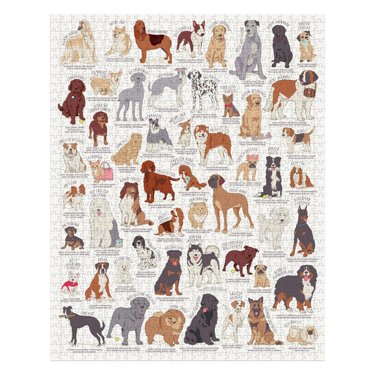 Ridley's Games - Dog Lover's - 1000 Piece Jigsaw Puzzle