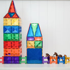 Connetix - Rainbow Creative Pack - 102 Piece Magnetic Tiles - Connetix - littleyoyo.ca